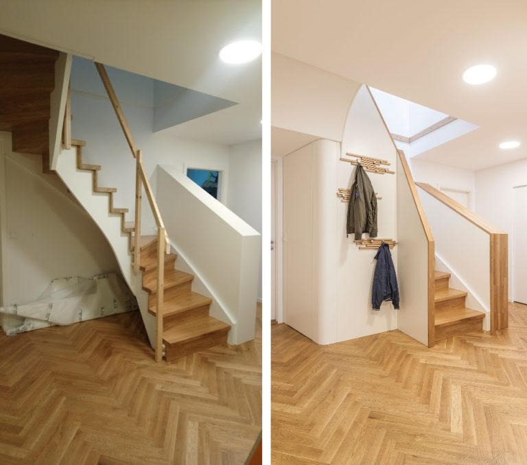 Neuer Treppenaufgang